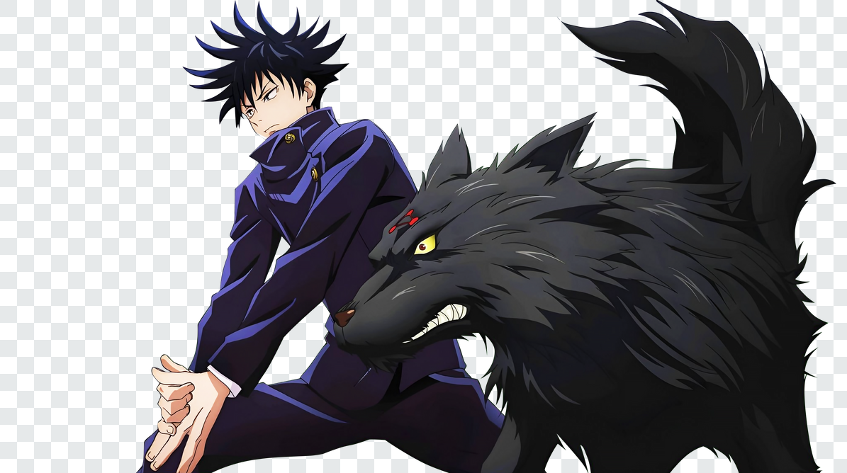 Megumi Fushiguro PNG from Jujutsu Kaisen anime