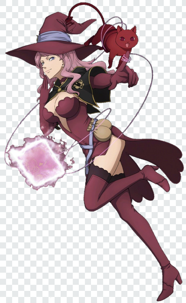 Vanessa Enoteca Black Clover Transparent PNG Black Clover - PNGAnime