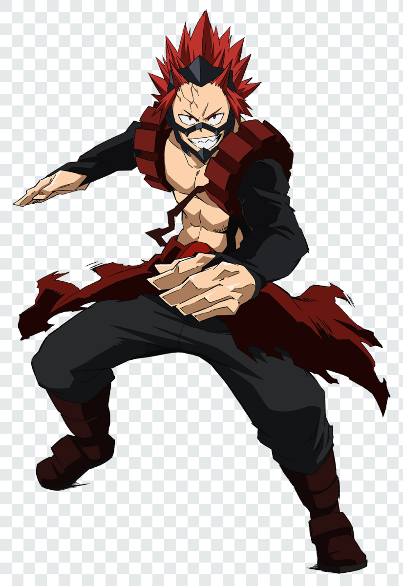 Red Riot Transparent PNG from My Hero Academia anime