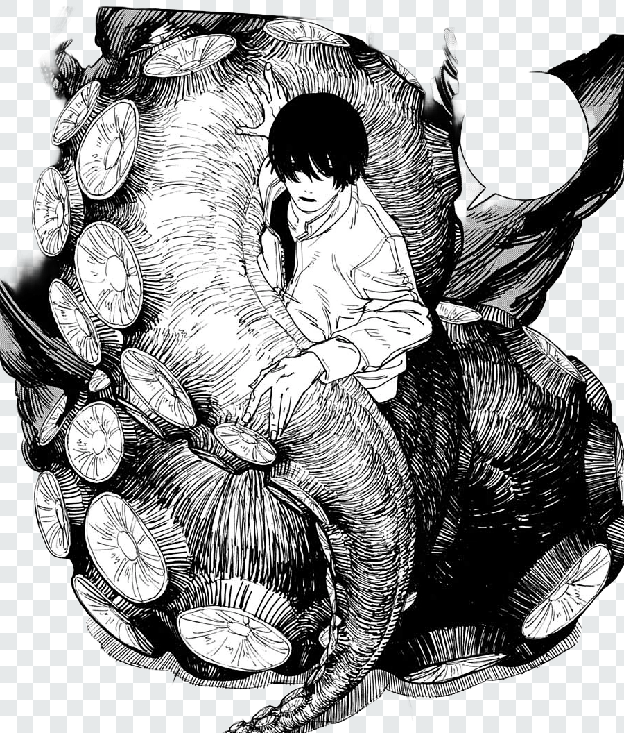 Yoshida Chainsaw Man Manga Transparent PNG from Chainsaw Man

 anime