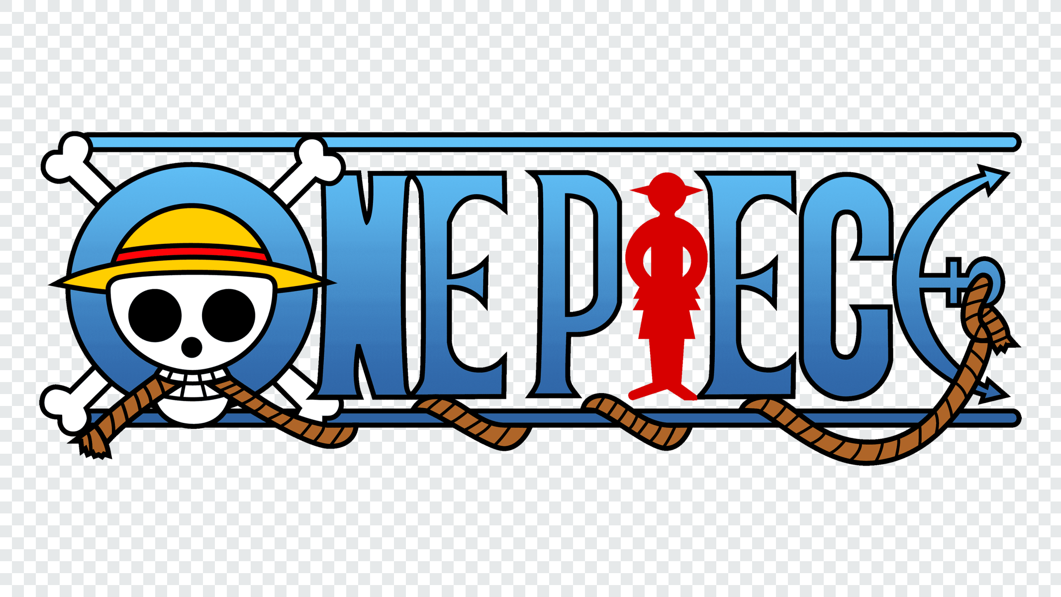 One Piece Logo Transparent PNG from One Piece anime