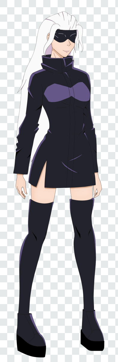 Female Gojo Transparent PNG from Jujutsu kaisen anime