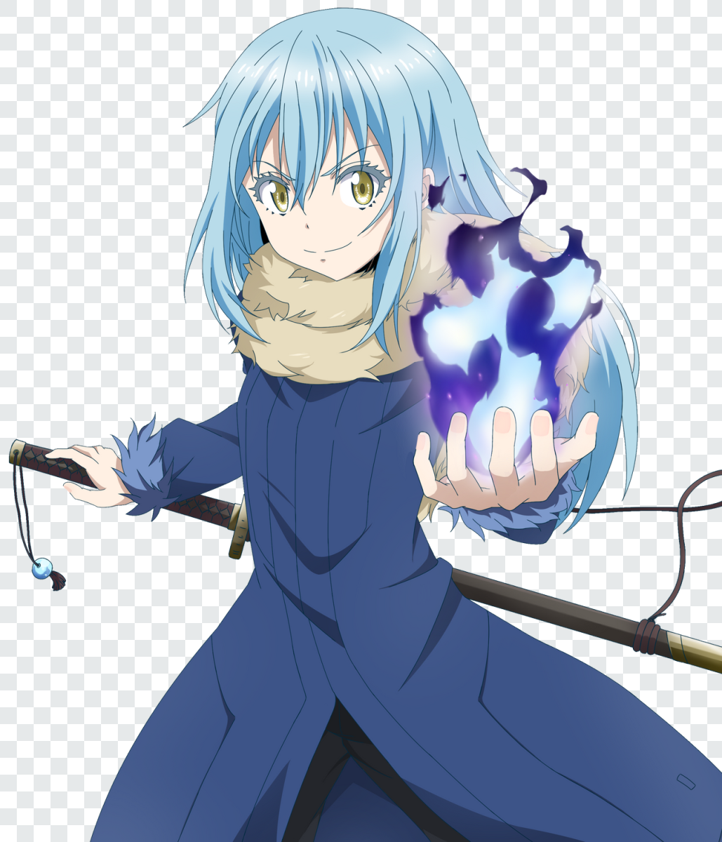 Rimuru Tempest Transparent PNG from Tensei Shitara Slime Datta Ken anime