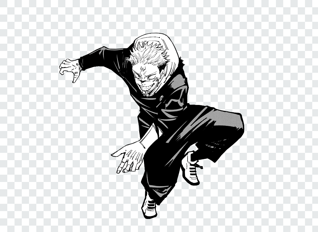 Sukuna Itadori Manga Transparent PNG