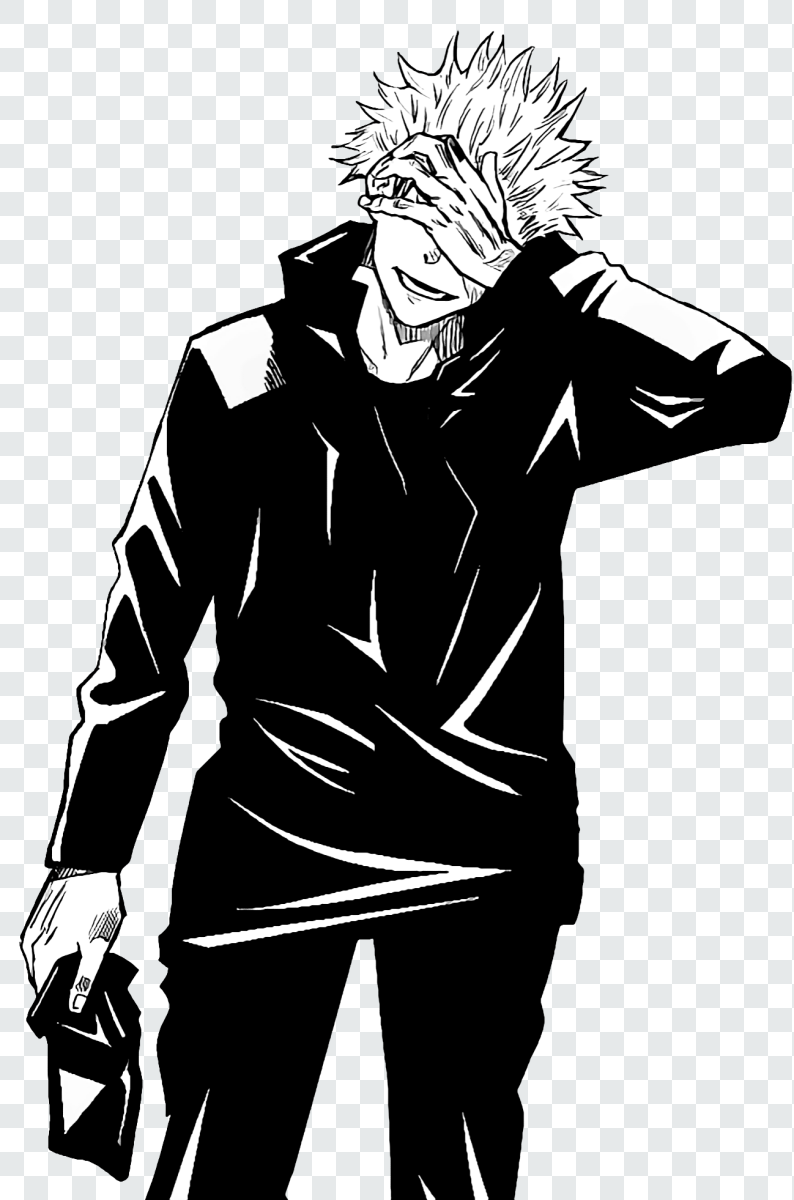 Satoru Gojo Remove Mask Manga Transparent PNG