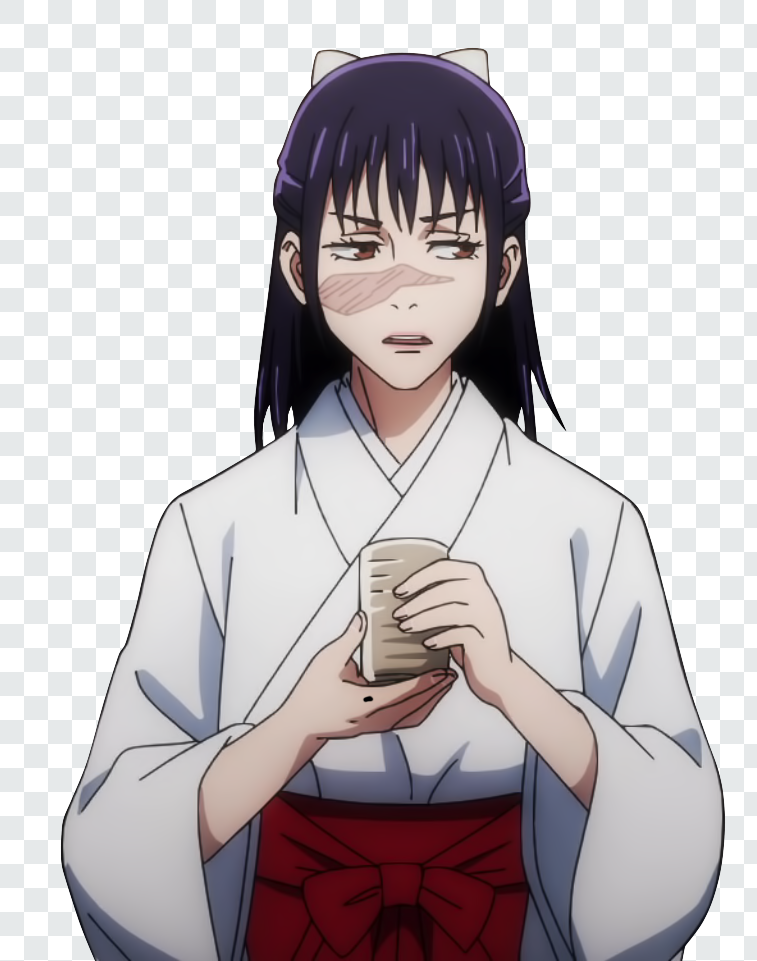 Utahime Iori Holding Tea Cup Transparent PNG