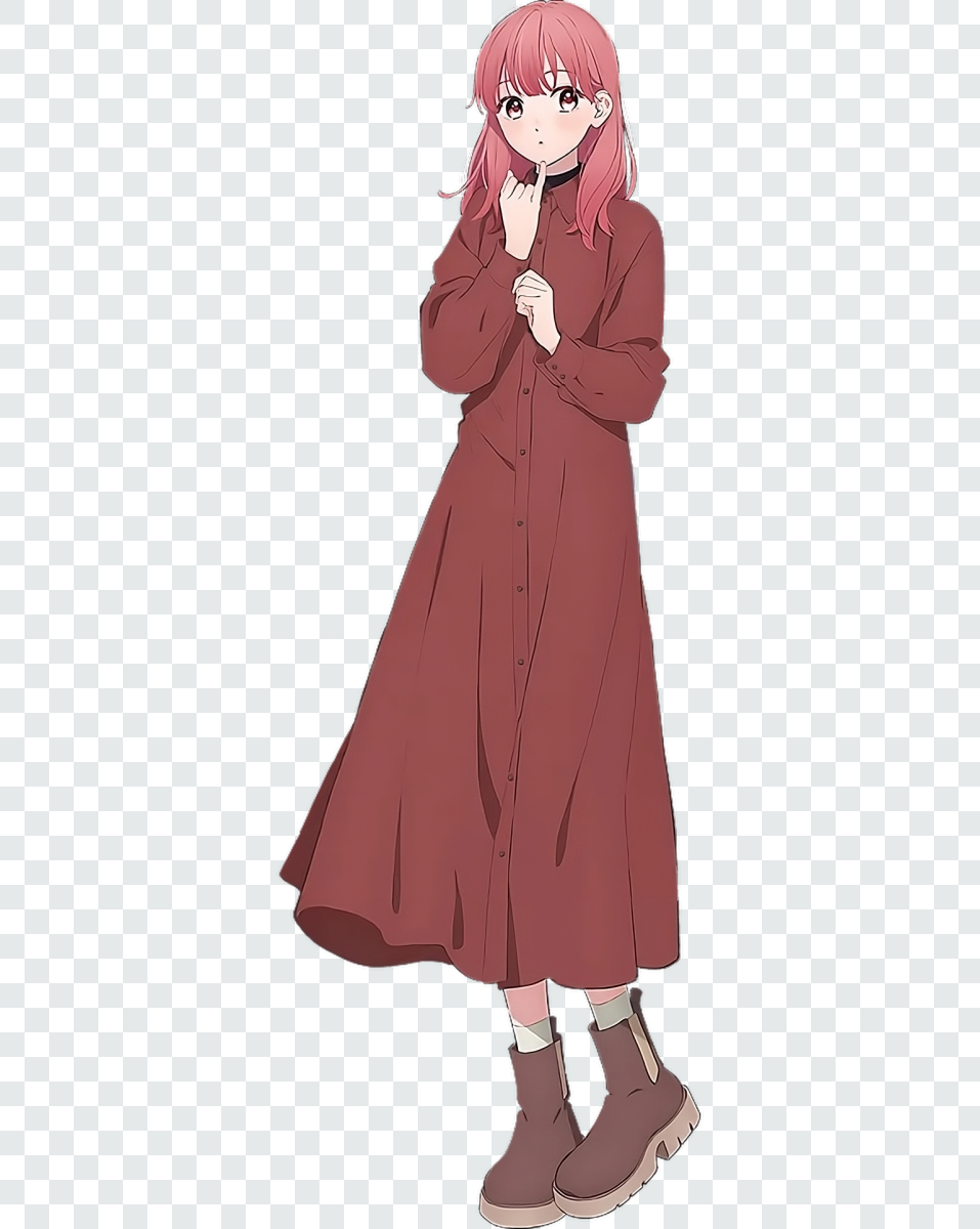Yuki Itose Transparent PNG from A Sign of Affection anime