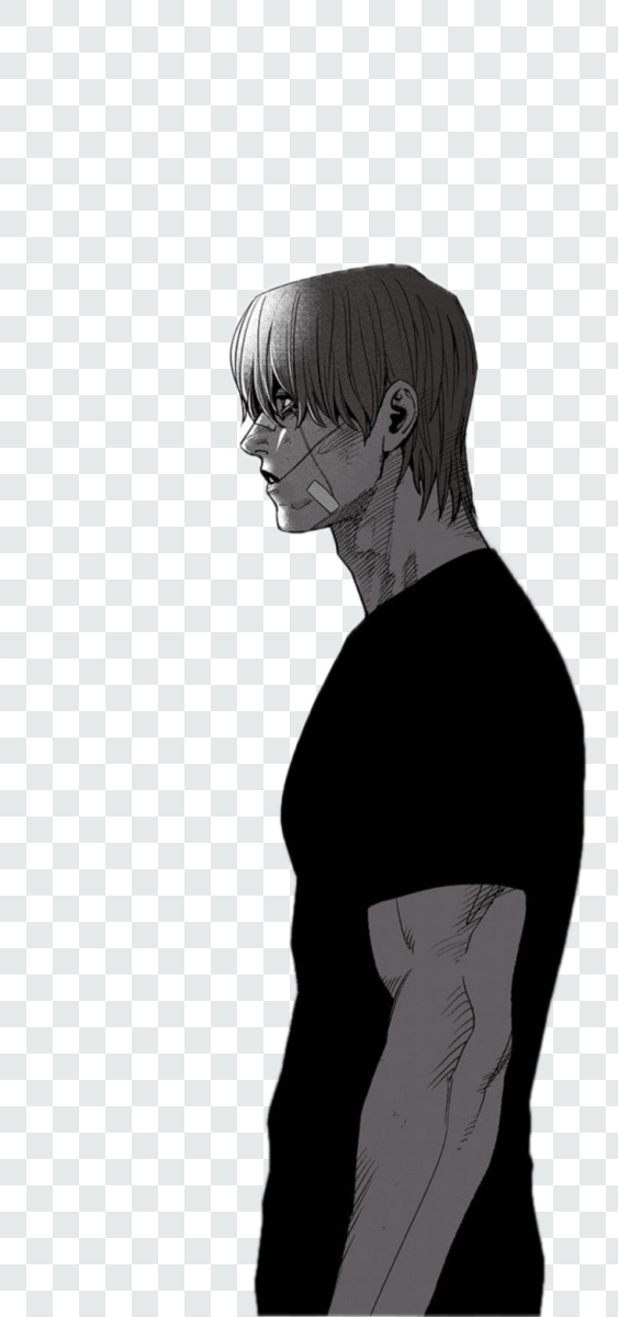 Jiu ji Tae Transparent PNG from Fight Class 3 anime