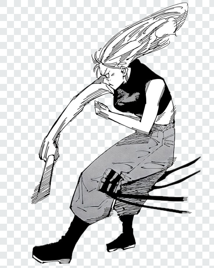 Yuki Tsukumo Attack Transparent PNG
