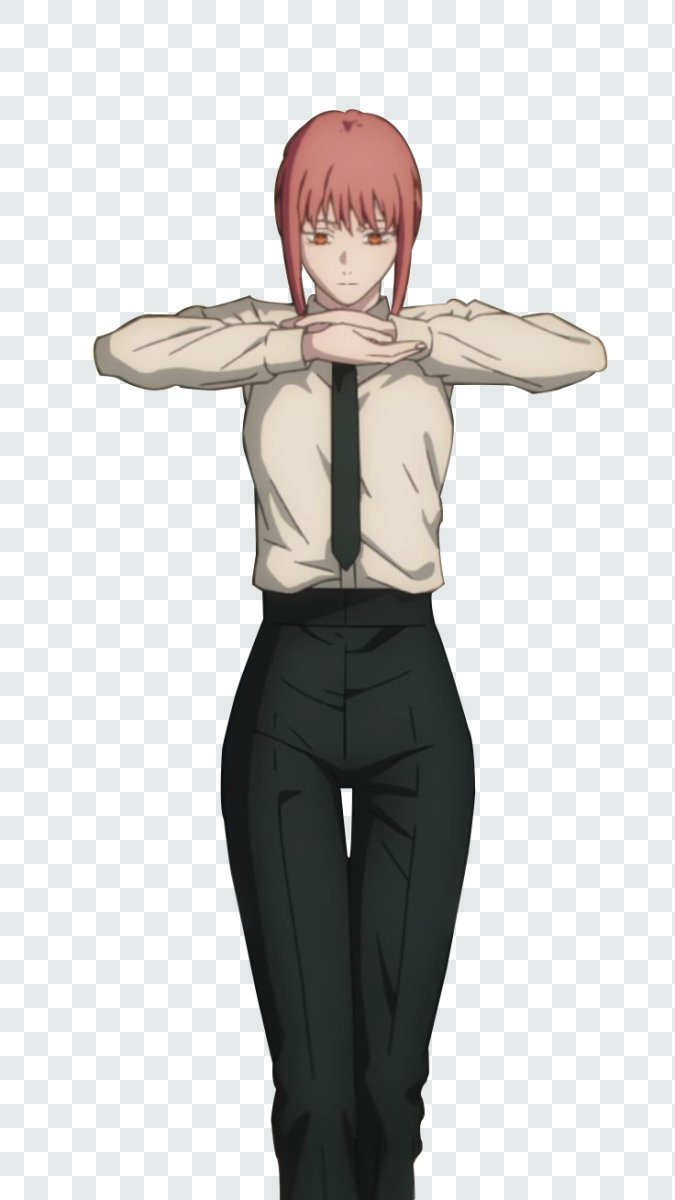 Makima Ritual Transparent PNG from Chainsaw Man anime